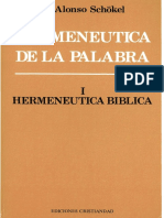 Hermeneutica de Palabra PDF