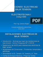 Electrotecnia - Electrotecnia Instalaciones Eléctricas de BT