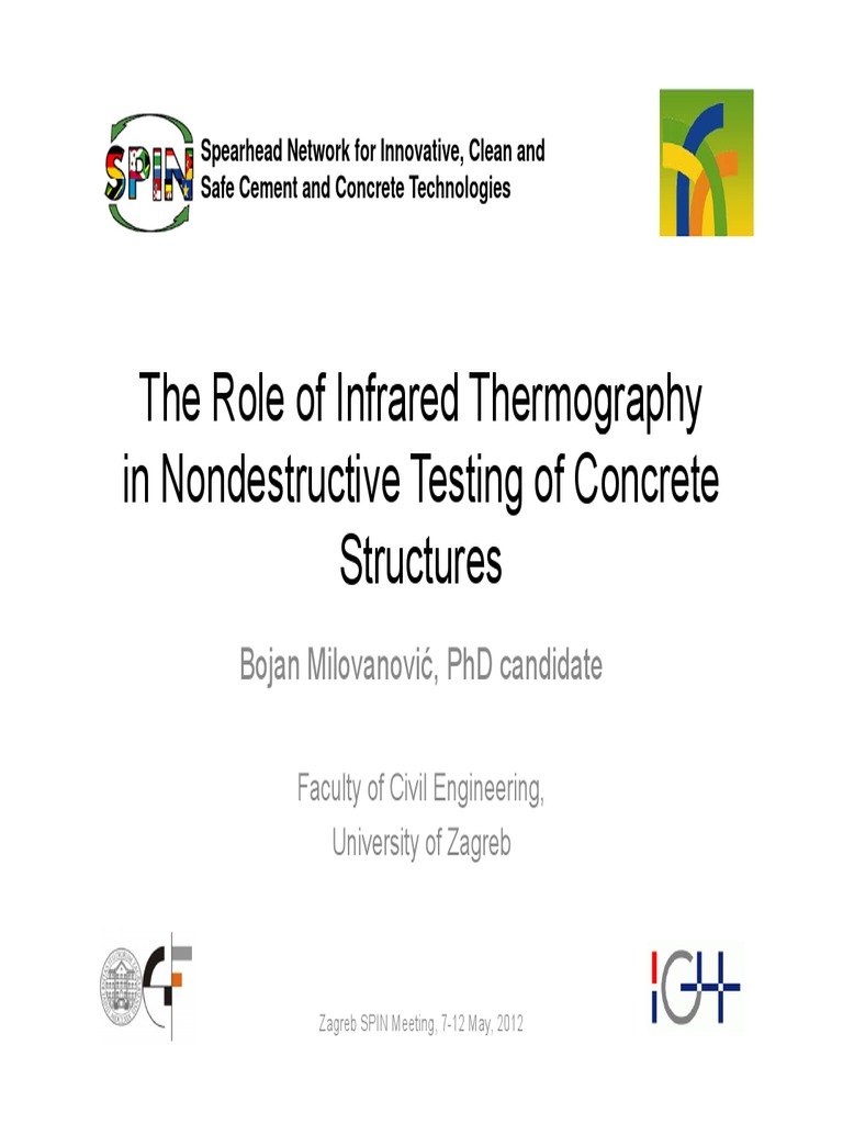 Infrared Thermography in Concrete Testing | PDF | Thermography | Infrared