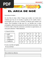Fichas de la Creación de Dios para Niños | PDF