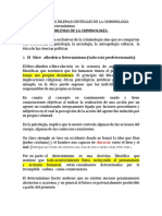 DILEMAS CLAVE DE LA CRIMINOLOGÍA: LIBRE ALBEDRÍO VS DETERMINISMO