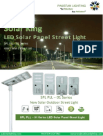SPL PLL - 01 Solar King LED Streetlight 40,60,80,100 (PL)