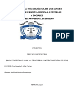 Titulos de de La Constitucion Politica Del Peru