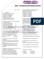 CLASIFICACIÓN MORFOLÓGICA DEL VERBO