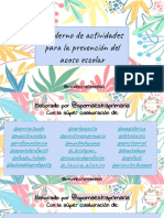 Cuaderno de Actividades para El Acoso Escolar PDF