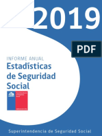 Informe Anual - Estadísticas Sobre Seguridad y Salud en El Trabajo 2019