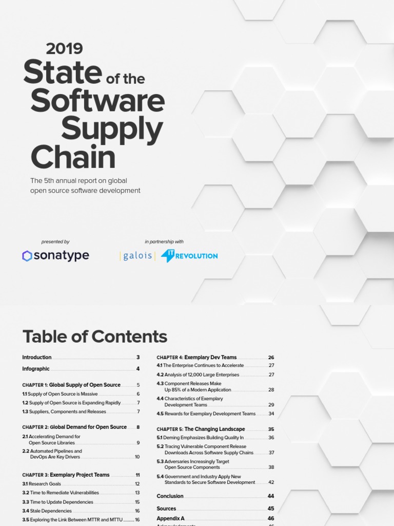 Software Supply Chain 2019 Report-June 22 PDF | PDF | Supply Chain ...