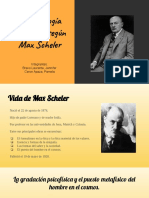 Antropología Filosófica según Max Scheler