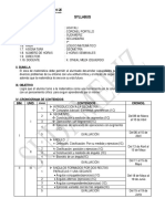 SYLLABUS GEOMETRIA Secundaria