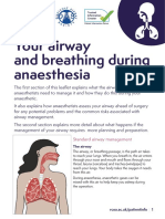 Your Airway and Breathing During Anaesthesia