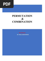 Permutation & Combination: Om Sharma