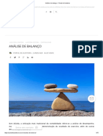 Análise de Balanço - Portal de Auditoria