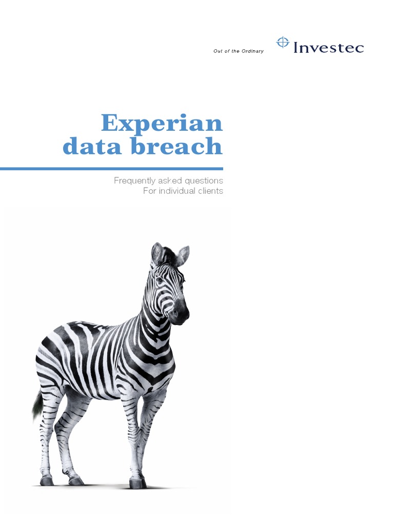 Experian Data Breach Frequently Asked Questions For Individual Clients