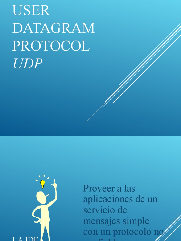 Introducción al Protocolo UDP | PDF