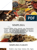 Pembuatan Simplisia