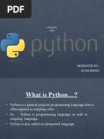 Intership Python