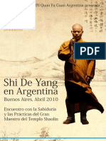 Encuentro con la Sabiduría Shaolin en Buenos Aires