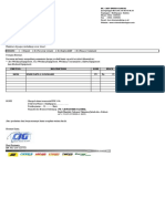 Penawaran / Quotation: Part No. Description UOM Price SOH