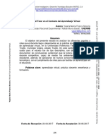 Rol Del Docente en Entornos Virtuales PDF