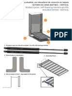 Planos Completos Herrajes Cama Vertical Verdu PDF