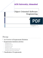 Object Oriented Software Engineering: COMSATS University, Islamabad