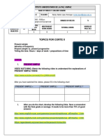 Topics For Corte Ii: Instituto Universitario de La Paz. Unipaz