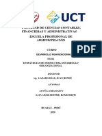 Estrategias de Desarrollo Organizacional - Informe - D y R PDF