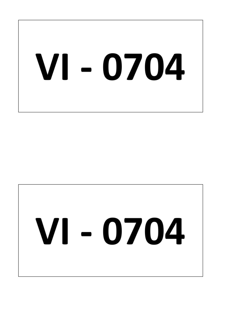 Format No Dada | PDF