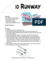 Materials: Ratio Runway Cards