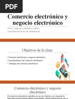 Comercio electrónico y negocio electrónico