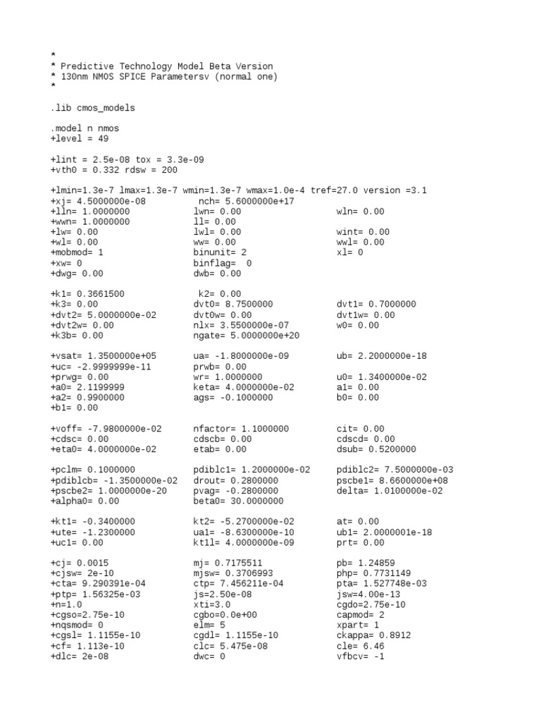 130nm Bulk | PDF