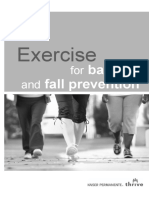 Exercise: Balance Fall Prevention