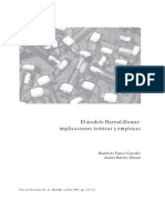 2005 El Modelo de Harrod y Domar Implicaciones Teoricas y Empiricas PDF