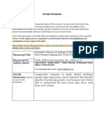 Novelty Statement PJAR - MH20190904130921-R2 - Abbas Et Al