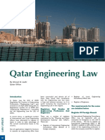 Qatar Engineering Law: ÞÊ I'ê Ê V À + Ì ÀÊ"v V Vi