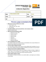 Evaluación Diagnostica Sist. de Gestión de Calidad