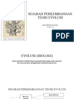 Sejarah Perkembangan Teori Evolusi