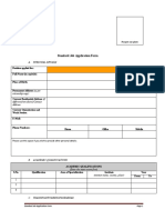 Standard Job Application Form: A. Personal Details