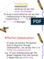 Introduction Communication Skills (Lecture# 1)