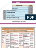 Strategic Management: Index