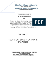 Technical Specification & Drawings: Volume - 2
