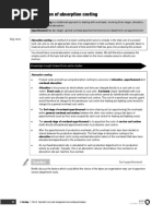 3 Revision of Absorption Costing: Key Term