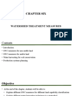 CHAPTER SIX WATERSHED TREATMENT MEASURES
