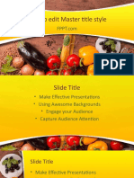 Cookery Template 16x9