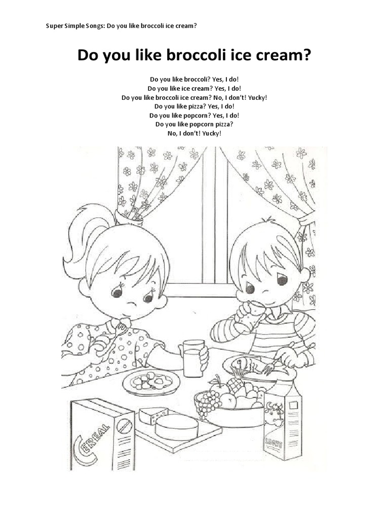 Do You Like Broccoli Ice Cream PDF