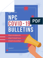 NPC PHE Bulletin No. 01 highlights airline passenger data release for COVID-19 response