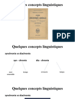 CM2 - Quelques Concepts Linguistiques