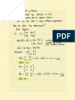 Determinant of A Matrix PDF