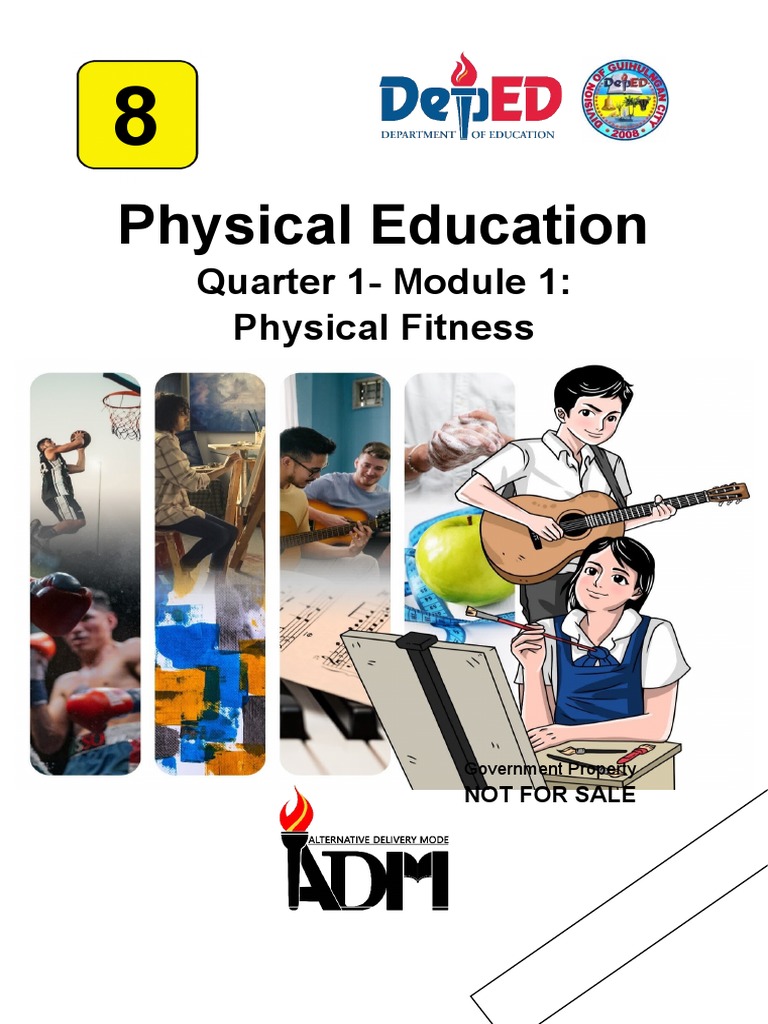 Grade 8 PE Module 1F | PDF | Flexibility (Anatomy) | Aerobic Exercise