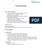 JD - Web Developer-Final PDF